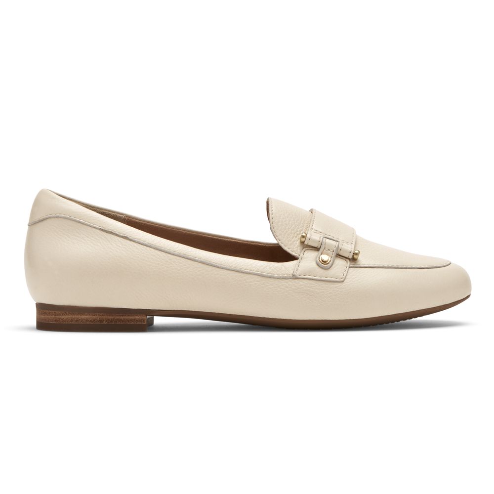 Mocassini Rockport Donna - Total Motion Tavia Belt - Beige - AMHTZEN-39